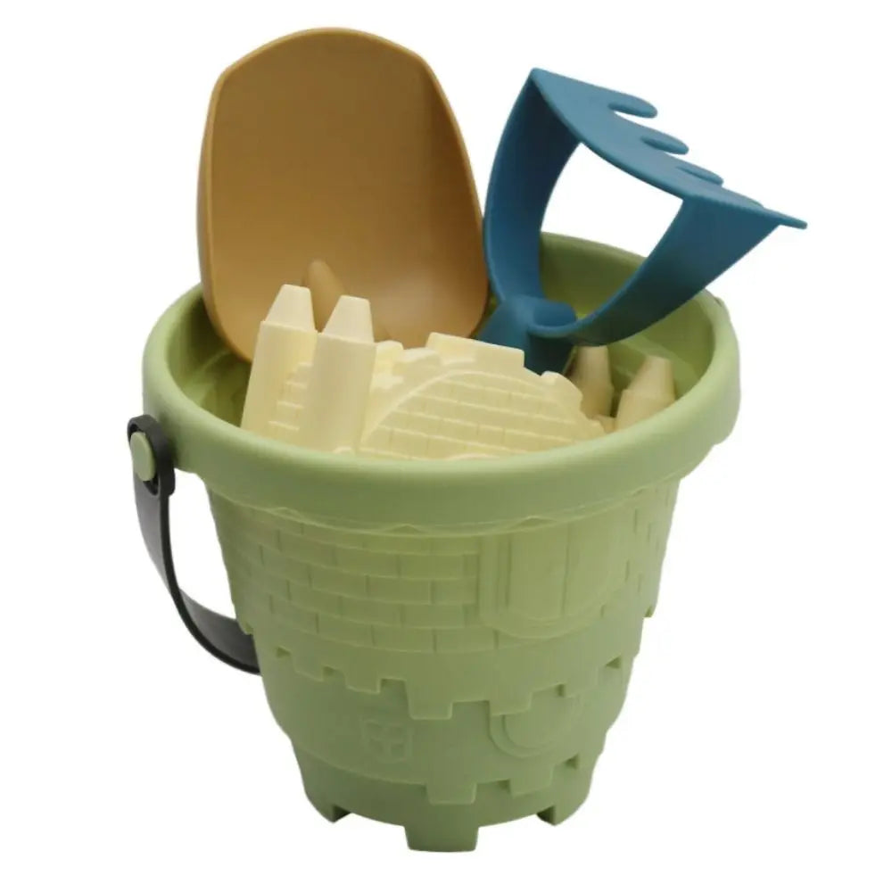 Set de Jeux de Plage 6 Pièces – Château, Seau, Pelle & Râteau