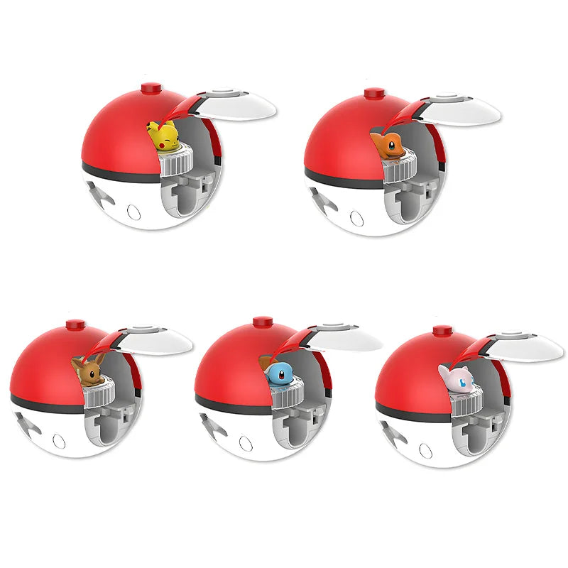 Toupie Pokémon – Figurines Gyro Pikachu, Salamèche, Carapuce