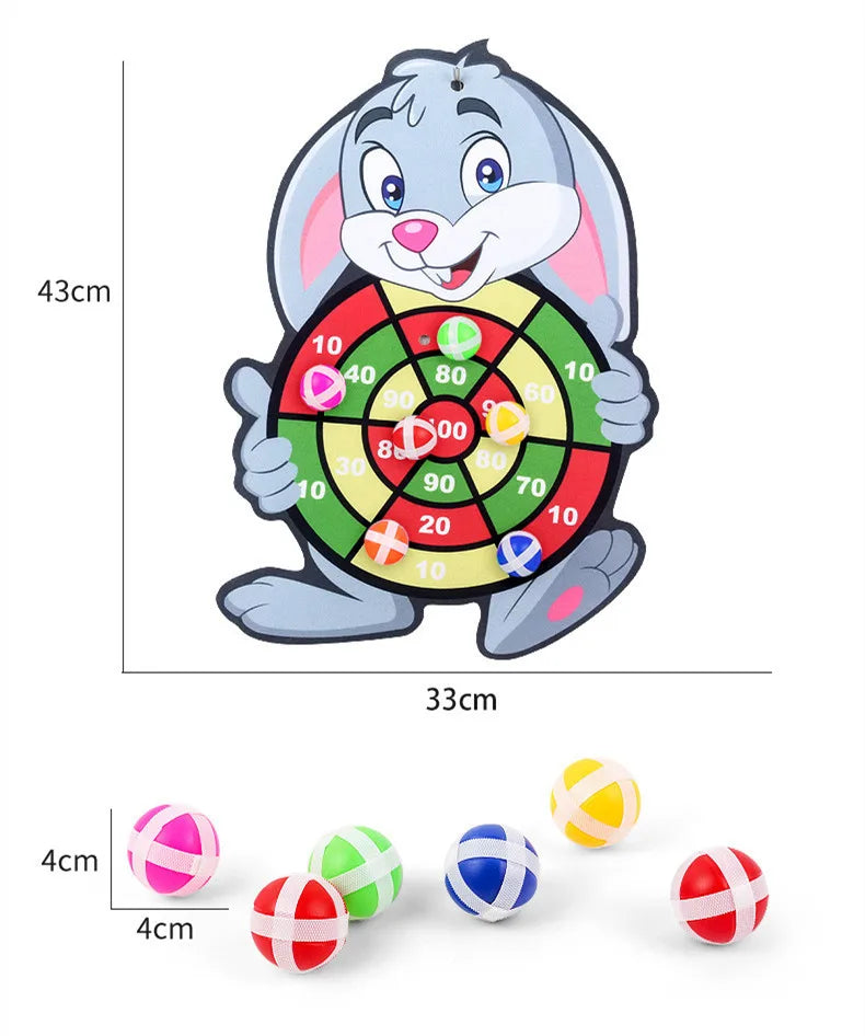 Cible Animaux Montessori – Jeu de lancer pour enfants 2-4 ans