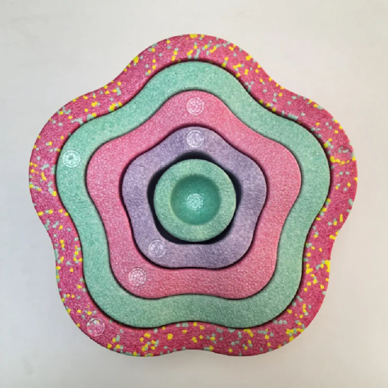 Pierres de Motricité Montessori – Set d'Équilibre en Mousse