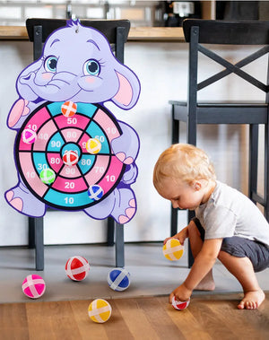 Cible Animaux Montessori – Jeu de lancer pour enfants 2-4 ans