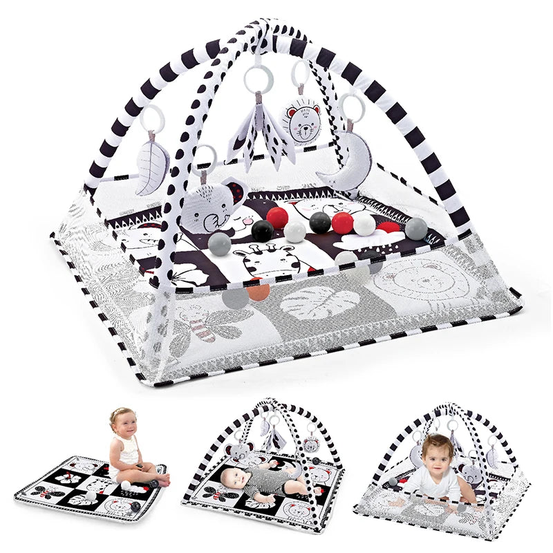 Tapis de jeu et gym d'éveil bébé avec portique - vue principale