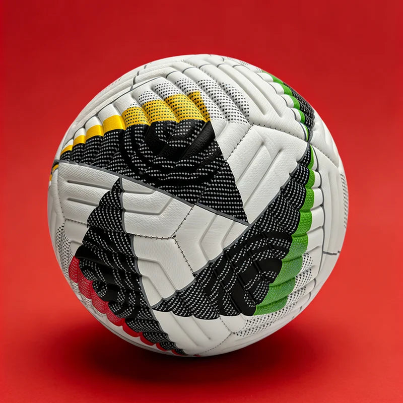 Ballon de Football Professionnel Cousu – Taille 5 PU Haute Qualité