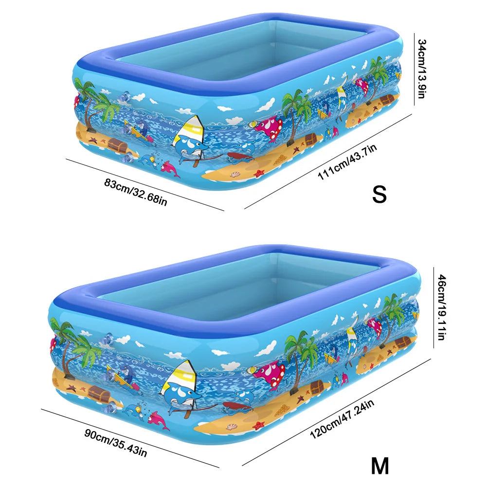 Piscine Gonflable Enfant & Famille – Usage Intérieur & Extérieur