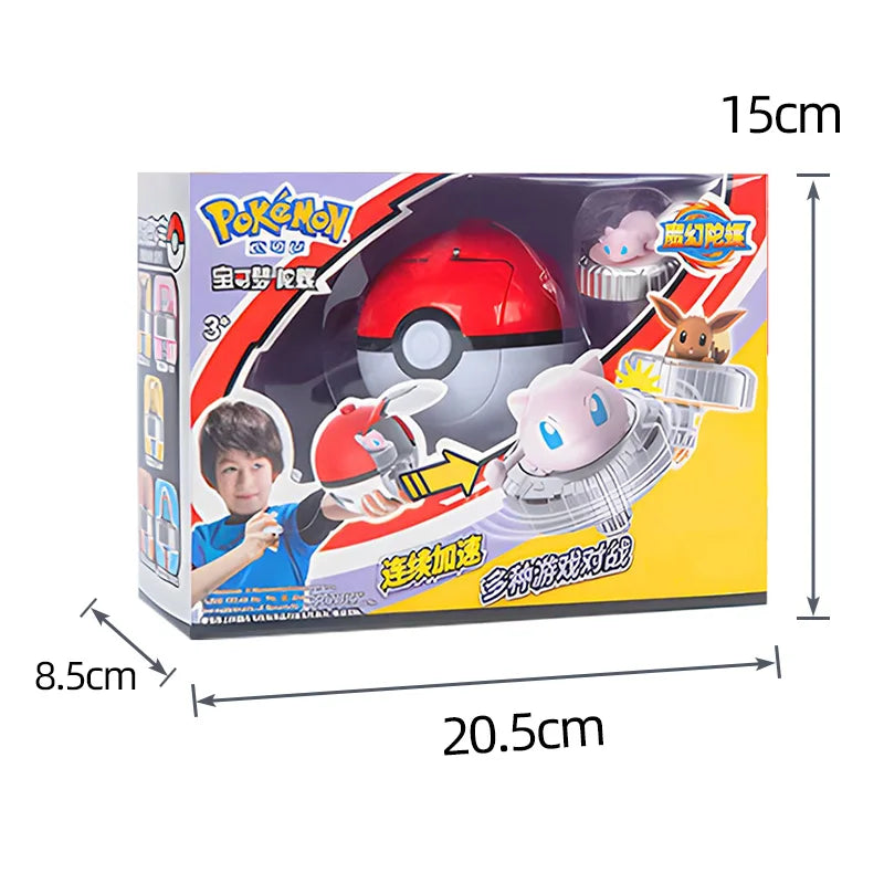 Toupie Pokémon – Figurines Gyro Pikachu, Salamèche, Carapuce