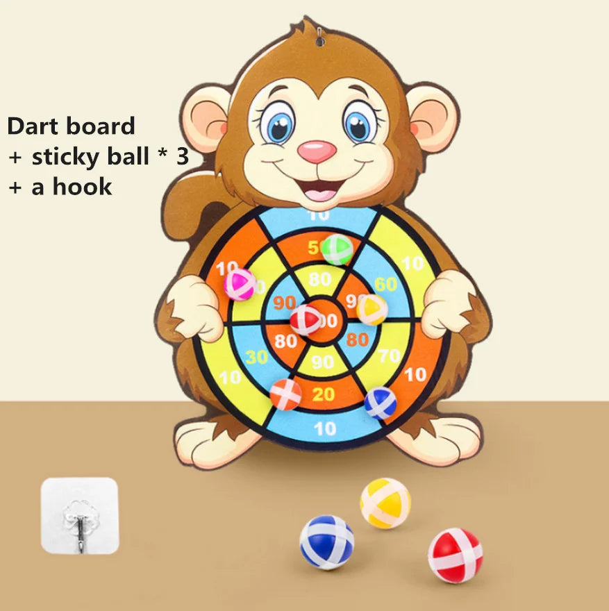Cible Animaux Montessori – Jeu de lancer pour enfants 2-4 ans