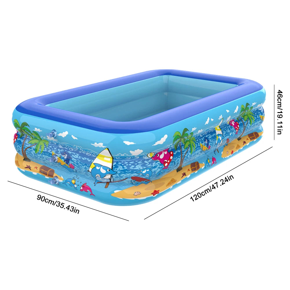 Piscine Gonflable Enfant & Famille – Usage Intérieur & Extérieur