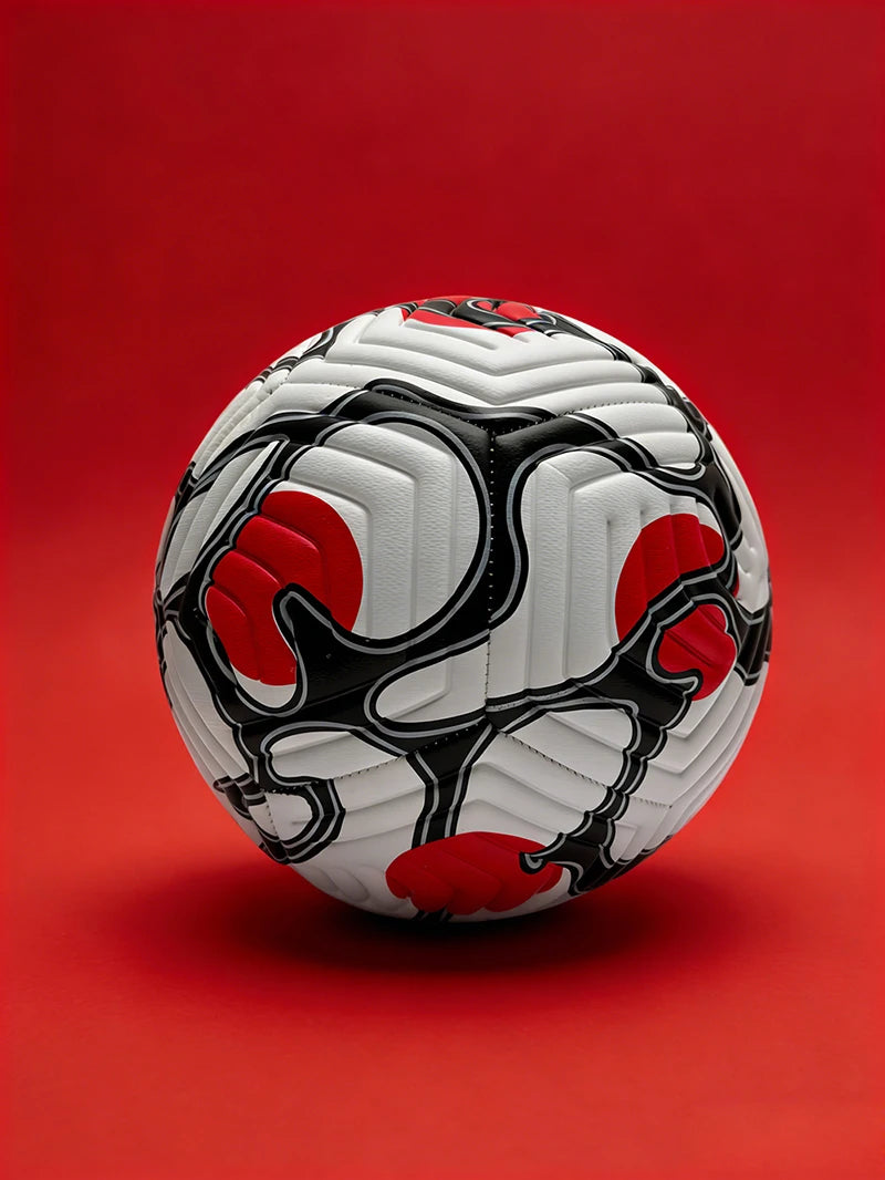 Ballon de Football Professionnel Cousu – Taille 5 PU Haute Qualité