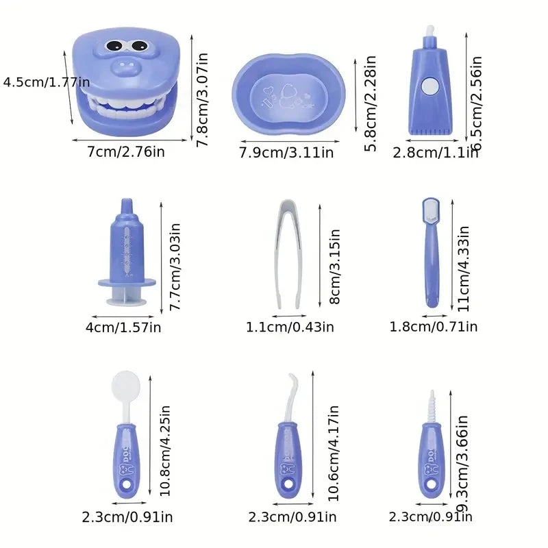 Jeu du Dentiste Montessori – Jeu de rôle éducatif pour enfants