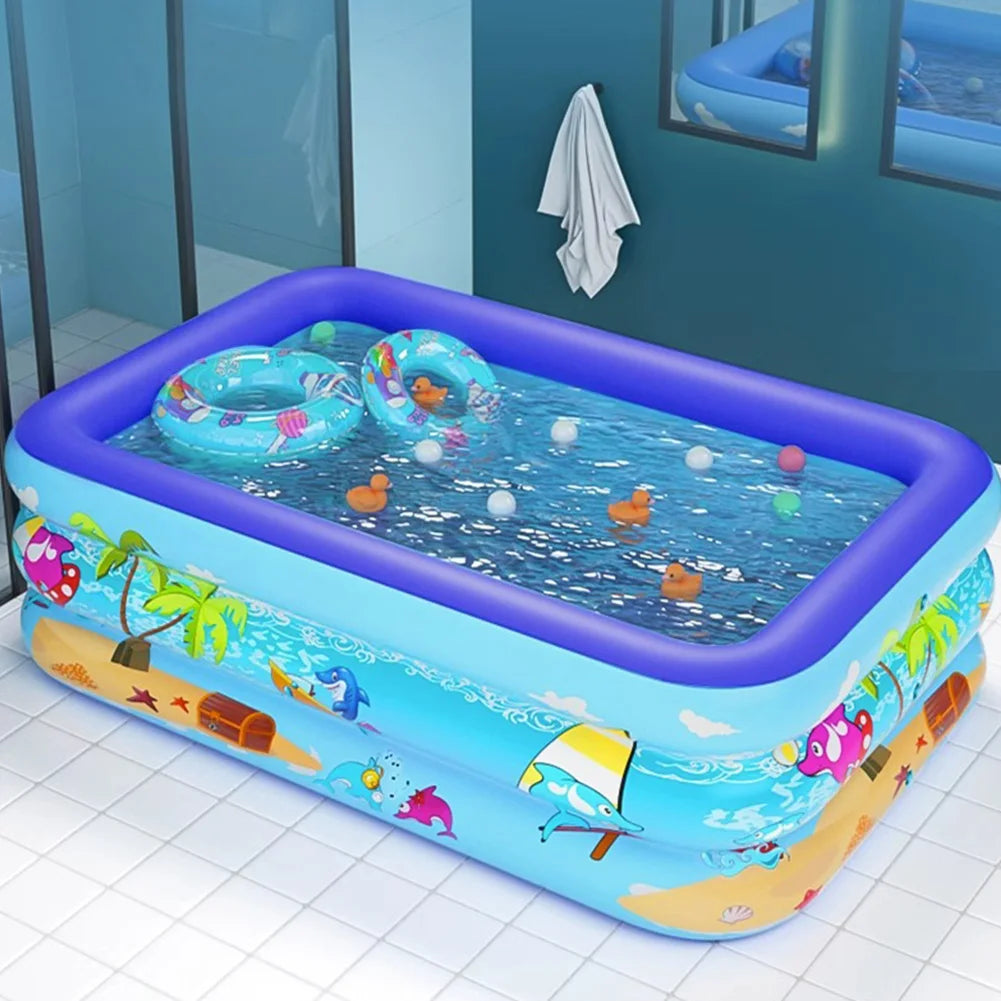 Piscine Gonflable Enfant & Famille – Usage Intérieur & Extérieur