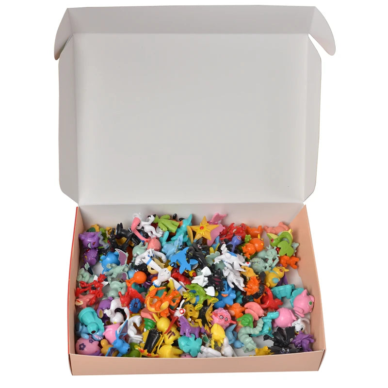 Figurines Pokémon à Collectionner – Coffret 144 Modèles Pikachu