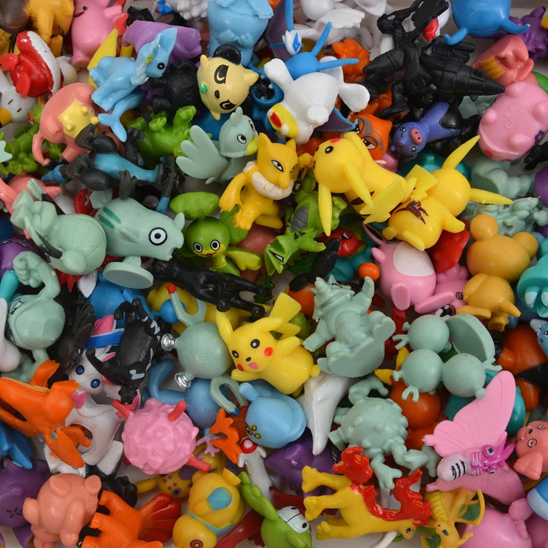 Figurines Pokémon à Collectionner – Coffret 144 Modèles Pikachu