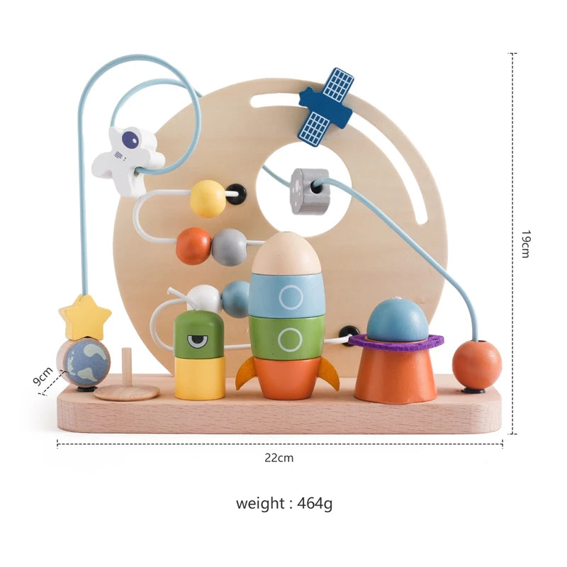 Xylophone en Bois Montessori – Instrument Musical Bébé 6 mois-3 ans