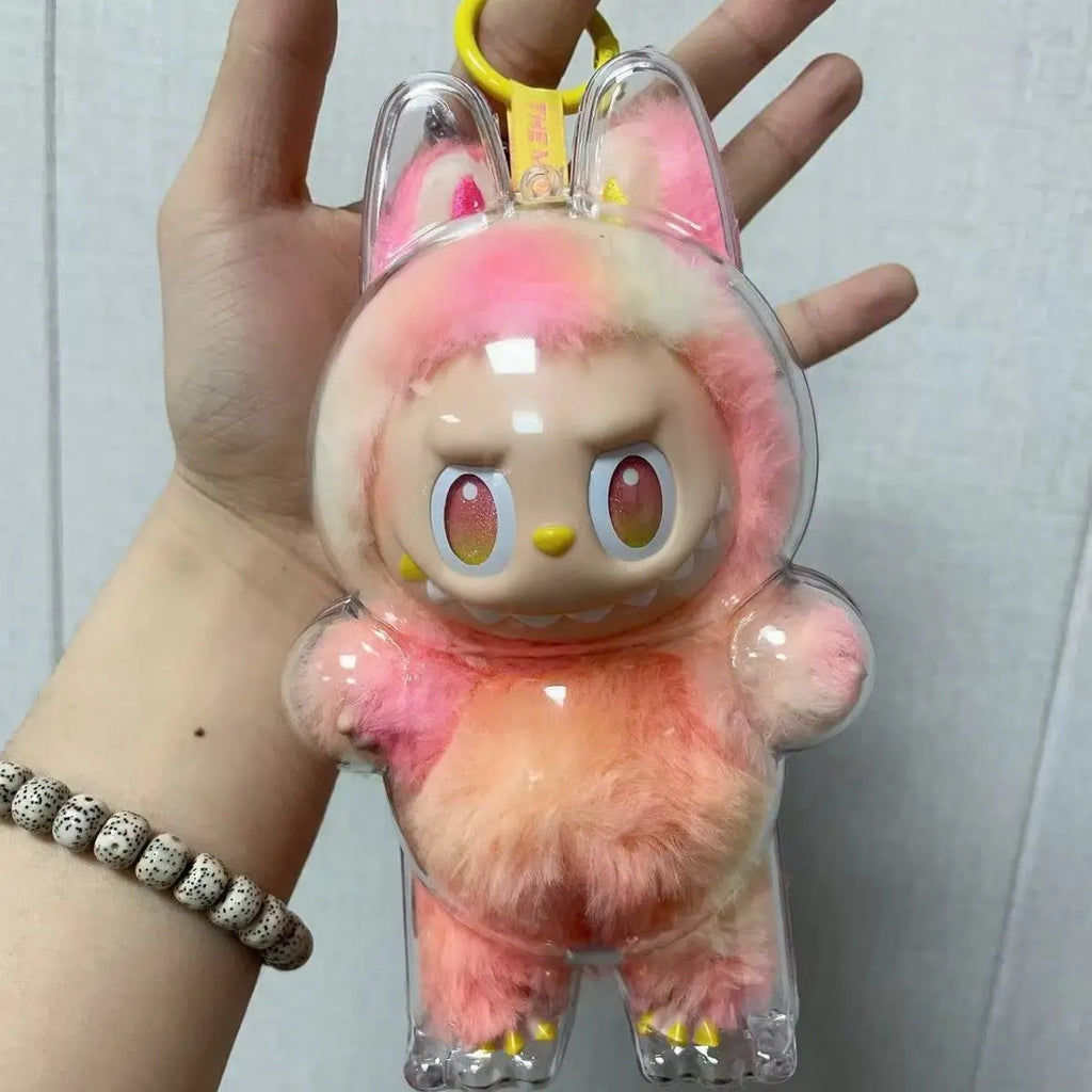 Coque de Protection Transparente pour Figurine Labubu