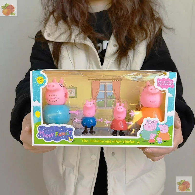 Coffret Peppa Cochon – Famille de 4 Figurines