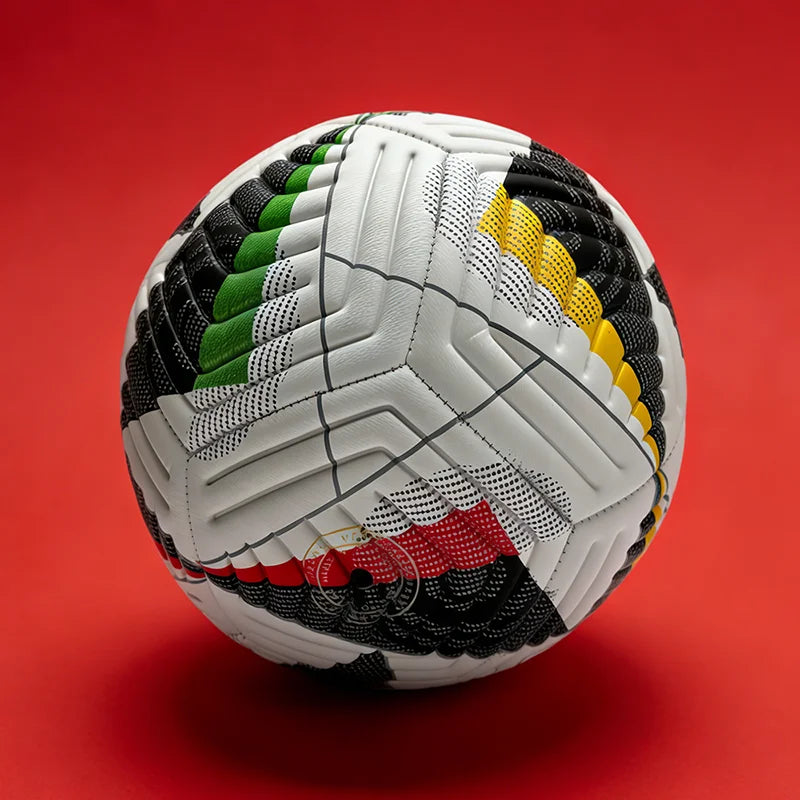 Ballon de Football Professionnel Cousu – Taille 5 PU Haute Qualité