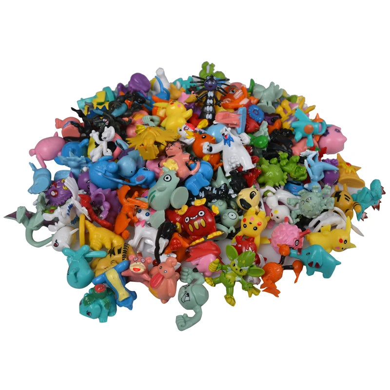 Figurines Pokémon à Collectionner – Coffret 144 Modèles Pikachu